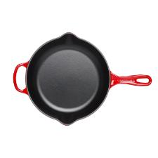 Frigideira redonda em ferro com al�a Le Creuset Signature 23cm vermelha