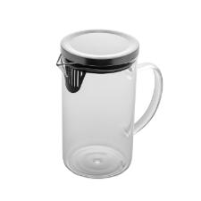 Jarra em vidro com tampa em a�o escovado Wolff Mesa 27728 1 litro