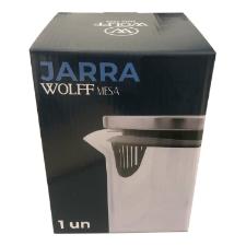 Jarra em vidro com tampa em a�o escovado Wolff Mesa 27728 1 litro