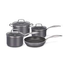 Jogo de panelas em alum�nio Brinox Unique 4 pe�as cinza