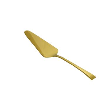 Esp�tula para servir em inox Wolff Berna dourado