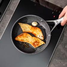 Frigideira com Revestimento Antiaderente Ballarini Salina Granitium 28cm: Indu��o e Alta Resist�ncia