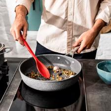 Frigideira com Revestimento Antiaderente Ballarini Salina Granitium 28cm: Indu��o e Alta Resist�ncia