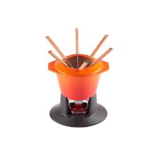 Fondue em ferro fundido Le Creuset Gourmand 1,6L laranja