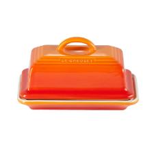 Manteigueira cer�mica Le Creuset 9x12,5x17cm laranja