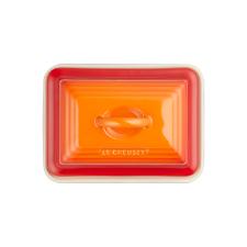 Manteigueira cer�mica Le Creuset 9x12,5x17cm laranja