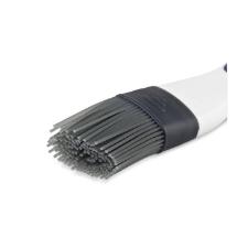 Pincel em silicone Zyliss 25cm azul e branco