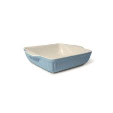 Assadeira retangular em cer�mica Jomafe Classic 32cm azul