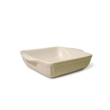 Assadeira retangular em cer�mica Jomafe Classic 36cm creme