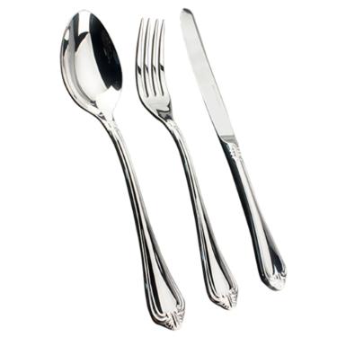 Faqueiro em inox Fracalanza Victorian 130 pe�as