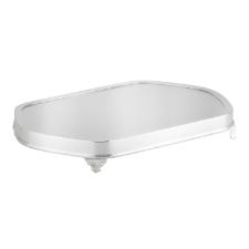 Suporte de centro de mesa em prata Silverlux Croise 50x33,5cm