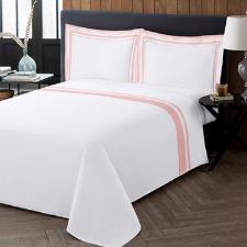 Jogo de len�ol Naturalle Palace 400 fios king rosa