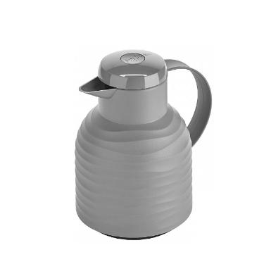 Garrafa t�rmica pl�stico Emsa Samba Wave 1 litro cinza