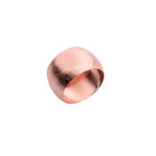 Jogo an�is de guardanapo em a�o Lyor Losango 4,5cm 4 pe�as cobre