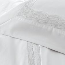 Fronha Trussardi Milazzo 50x70cm branco