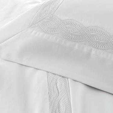 Fronha Trussardi Milazzo 50x70cm branco