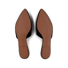 Mule bico fino Trussardi Nobuck tamanho 40 nero