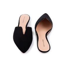 Mule bico fino Trussardi Nobuck tamanho 40 nero