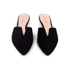 Mule bico fino Trussardi Nobuck tamanho 39 nero