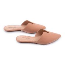 Mule bico fino Trussardi Nobuck tamanho 39 nude