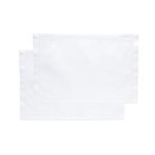 Jogo americano em algod�o Royal Ponto Ajour 2 pe�as branco