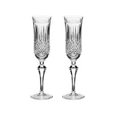 Jogo de ta�as champanhe em cristal Strauss Overlay 240ml 2 pe�as