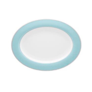 Travessa em porcelana Strauss Hera 23,5x31,5cm