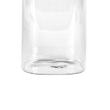 Porta mantimento quadrado em vidro Dynasty 1,4 litro prata 27178