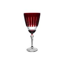 Ta�a para �gua em cristal L'Hermitage Elizabeth 350ml vermelha
