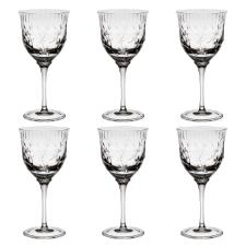 Jogo de ta�as �gua em cristal Strauss 520ml 6 pe�as