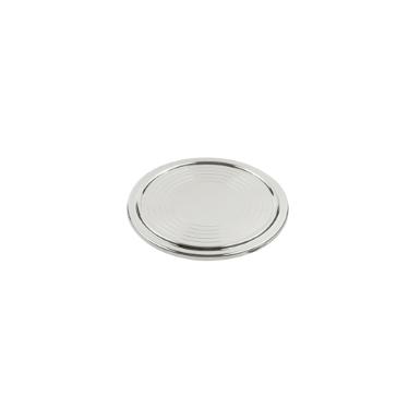 Descanso de travessa redonda em prata Saint James 17,5cm