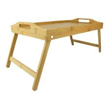 Bandeja em bambu com p� Dynasty 50X30X6,5cm