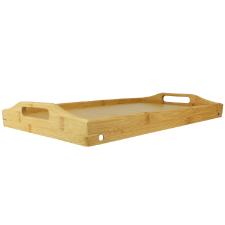 Bandeja em bambu com p� Dynasty 50X30X6,5cm