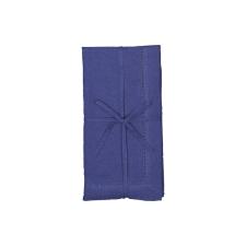 Jogo de guardanapos em tecido L'Hermitage Cotton 45x45cm 2 pe�as azul