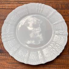 Baixela de pratos em porcelana Noritake Cher Blanc 18 pe�as