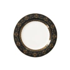 Jogo de pratos rasos em porcelana Strauss Queen 28cm 6 pe�as