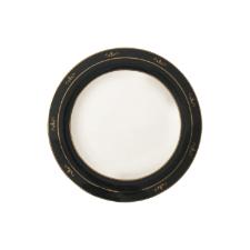 Jogo de pratos rasos em porcelana Strauss Chees 28cm 6 pe�as