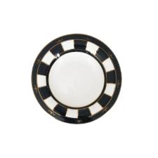 Jogo de pratos fundos em porcelana Strauss Chees 6 pe�as