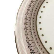 Jogo de pratos rasos em porcelana Strauss Rose Ball 28cm 6 pe�as