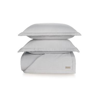 Colcha Trussardi Nicelli Piquet King 2,90mx2,70m Platino