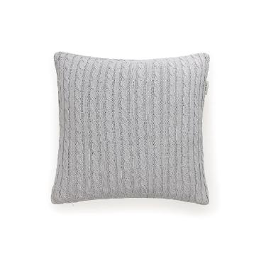 Almofada Trussardi San Cassian Tricot 40cmx40cm Ardosia