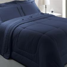 Colcha Satine� Kacyumara 300 fios queen 2,40mx2,60m Marinho