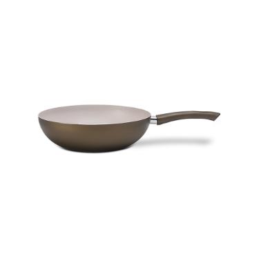 Wok em alum�nio Brinox Antares 26x7,5cm fendi