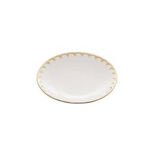 Jogo de pratos fundos em porcelana Wolff EGG 22x4cm 6 pe�as