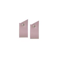 Jogo de argolas para guardanapos em PVC Copa&Cia Ravena 2 pe�as morden rosa