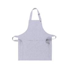 Avental em algod�o Copa&Cia Chambray Levi 70x80cm cromio