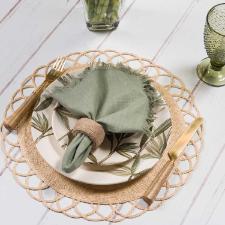 Faqueiro em inox Copa&Cia Garbo Goldwood 30 pe�as