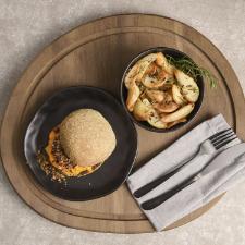 Guardanapo em algod�o Copa&Cia Chambray 42,5x42,5cm cr�mio