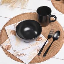 Jogo de guardanapos Copa&Cia Home Pampas 40x40cm 4 pe�as