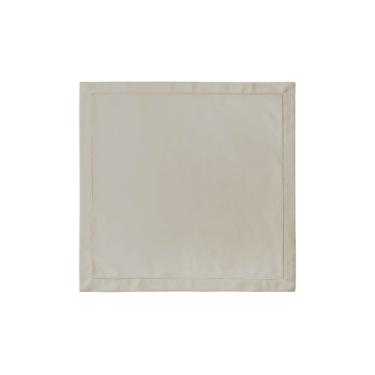 Guardanapo em algod�o Copa&Cia Ornato 45x45cm areia